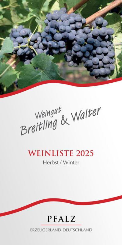 Preisliste Herbst / Winter 2025