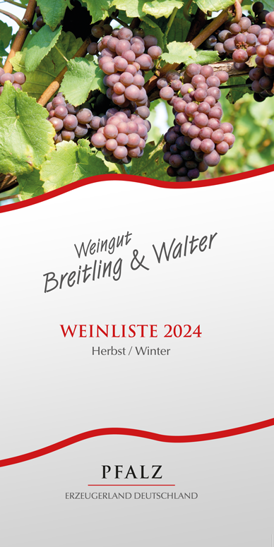 Preisliste Herbst / Winter 2024